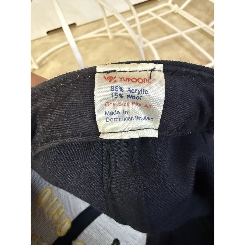 Vintage USS Ohio SSBN 726 Submarine Hat Yupoong Snapback Navy Dolphins 90s‎